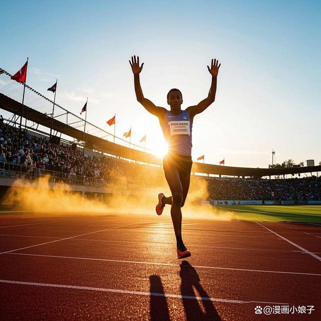 田径选手突破自我极限,飞奔前行 田径选手突破自我极限,飞奔前行