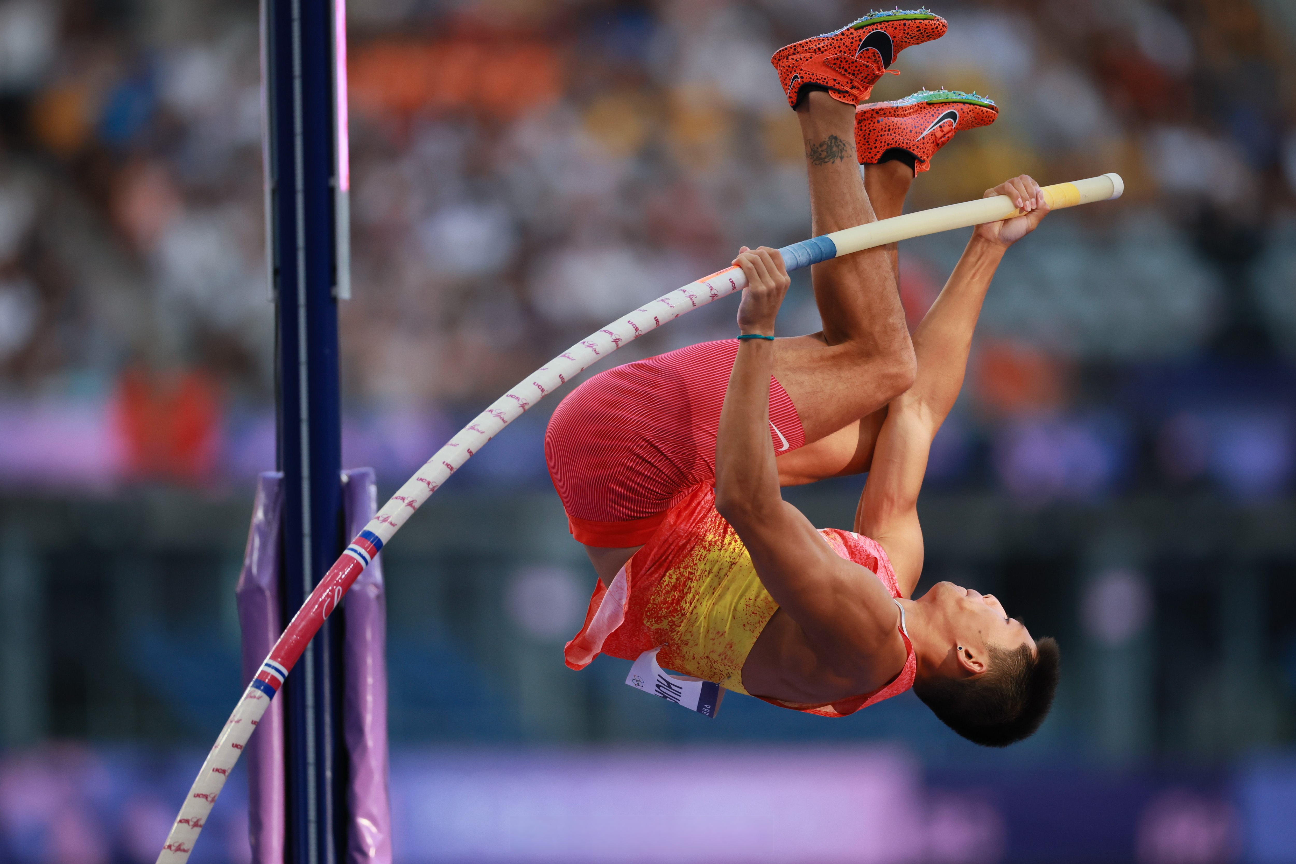 突尼斯田径选手在跳高项目上获奖 突尼斯田径选手在跳高项目上获奖