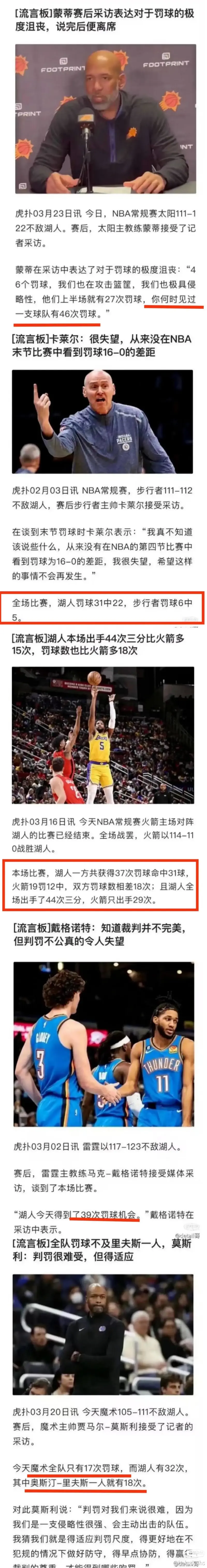 勇士主帅质疑裁判判罚,呼吁联盟改进裁判标准 勇士主帅质疑裁判判罚,呼吁联盟改进裁判标准